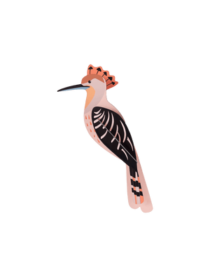 Hoopoe vogel Studio Roof