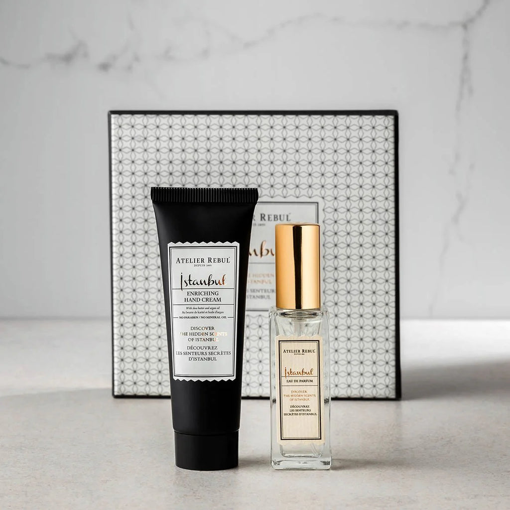 Istanbul mini kit parfum en handcrème Atelier Rebul