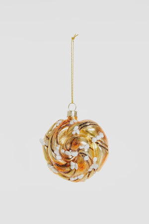 Kaneelbroodje kerstornament Yup in de boom