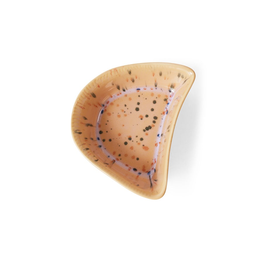 Shell tapas bowl Speckled HK Living