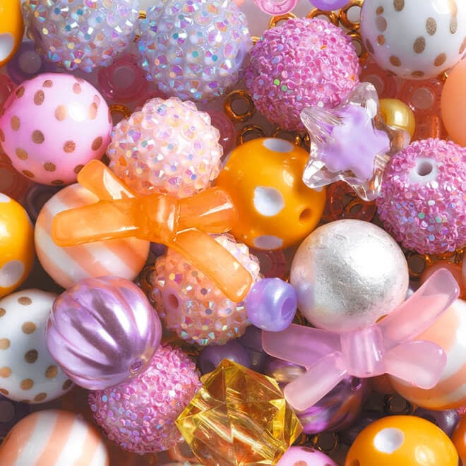 Bubble kralen Goud DJ0026 Djeco