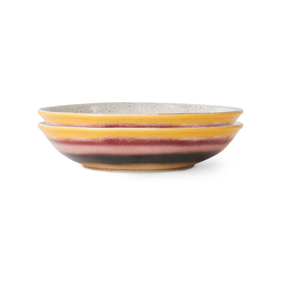Curry bowl hibiscus HK Living (per stuk)