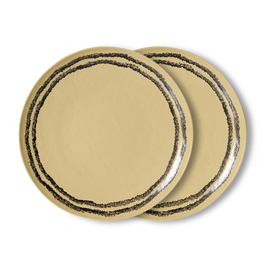 Dinner plate Vanilla HK Living (per stuk)
