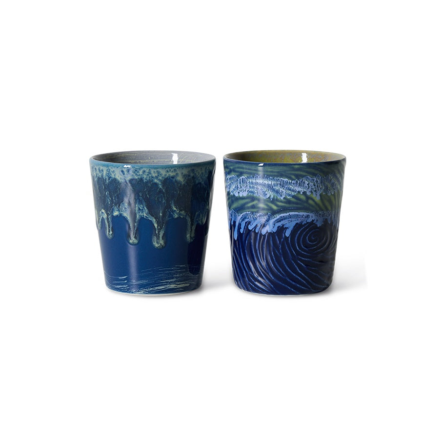 Van Gogh koffiemokjes, starry night (set of 2)