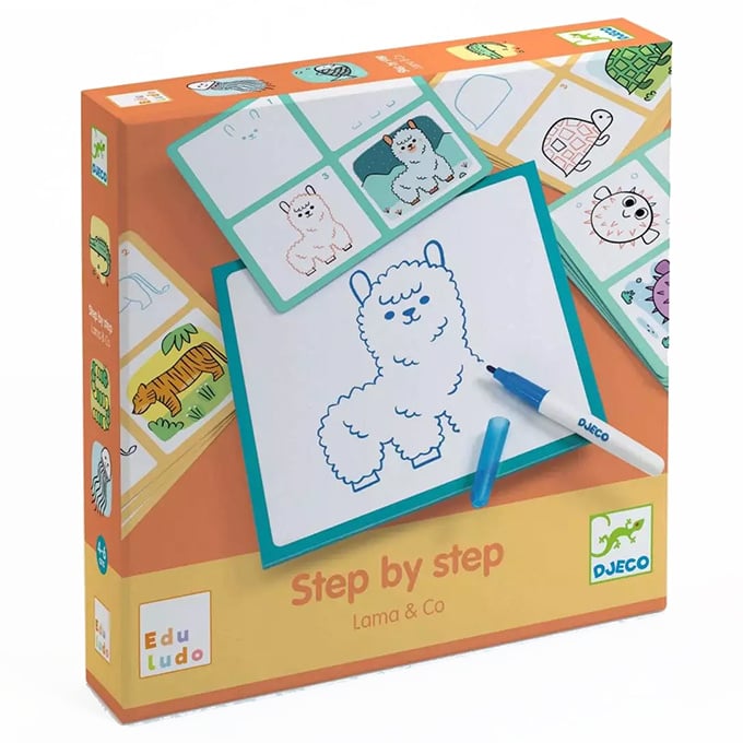 Step by step Lama DJ08269 Djeco
