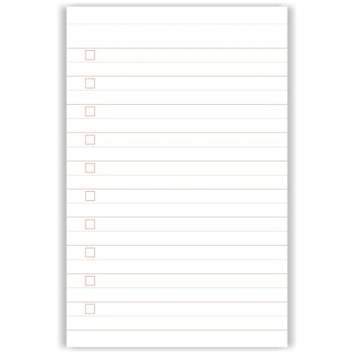 A-Journal Notepad - Red