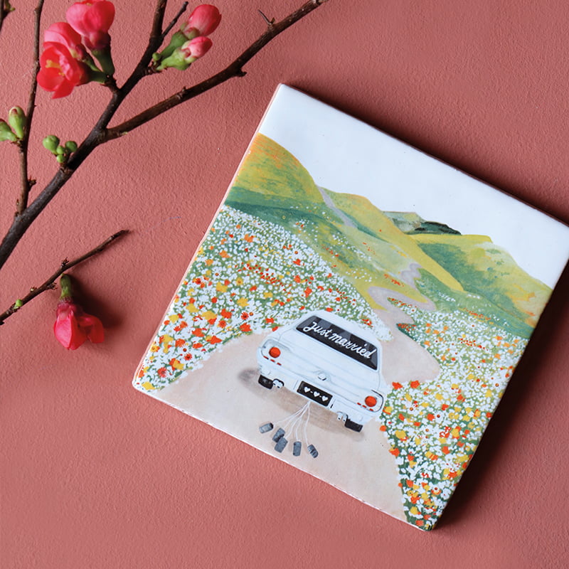 Just married Storytile