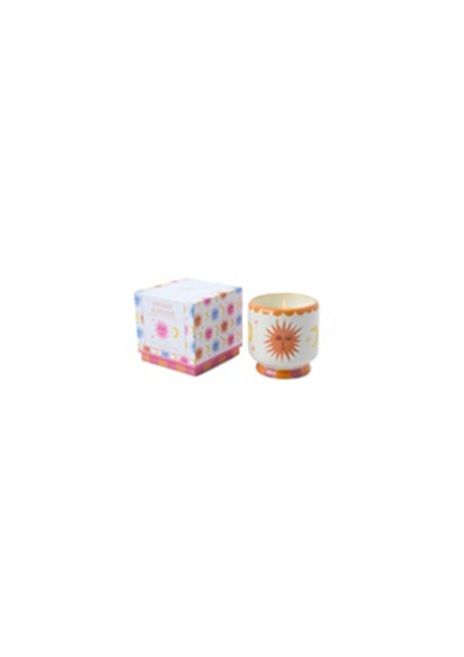 A Dopo 8oz./226g Sun Ceramic Candle - Orange Blossom