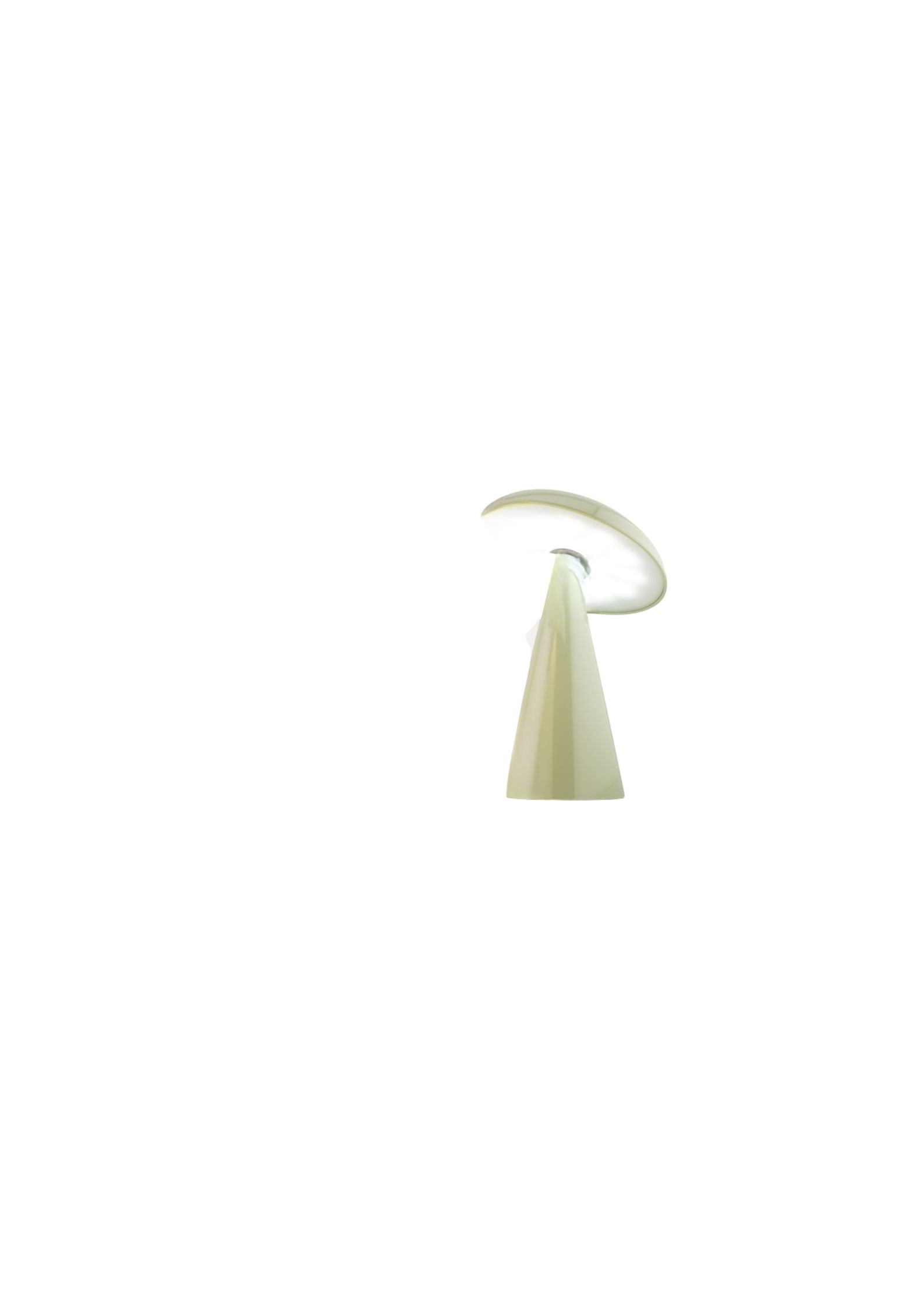 Bureaulamp Mushie LED op accu groen
