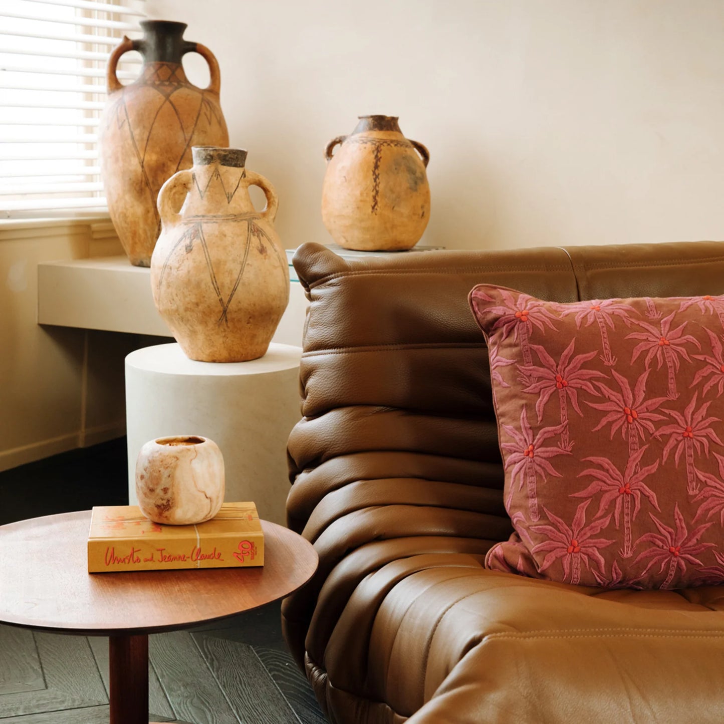 Kussen Laura Cinnamon & Orchid Palais