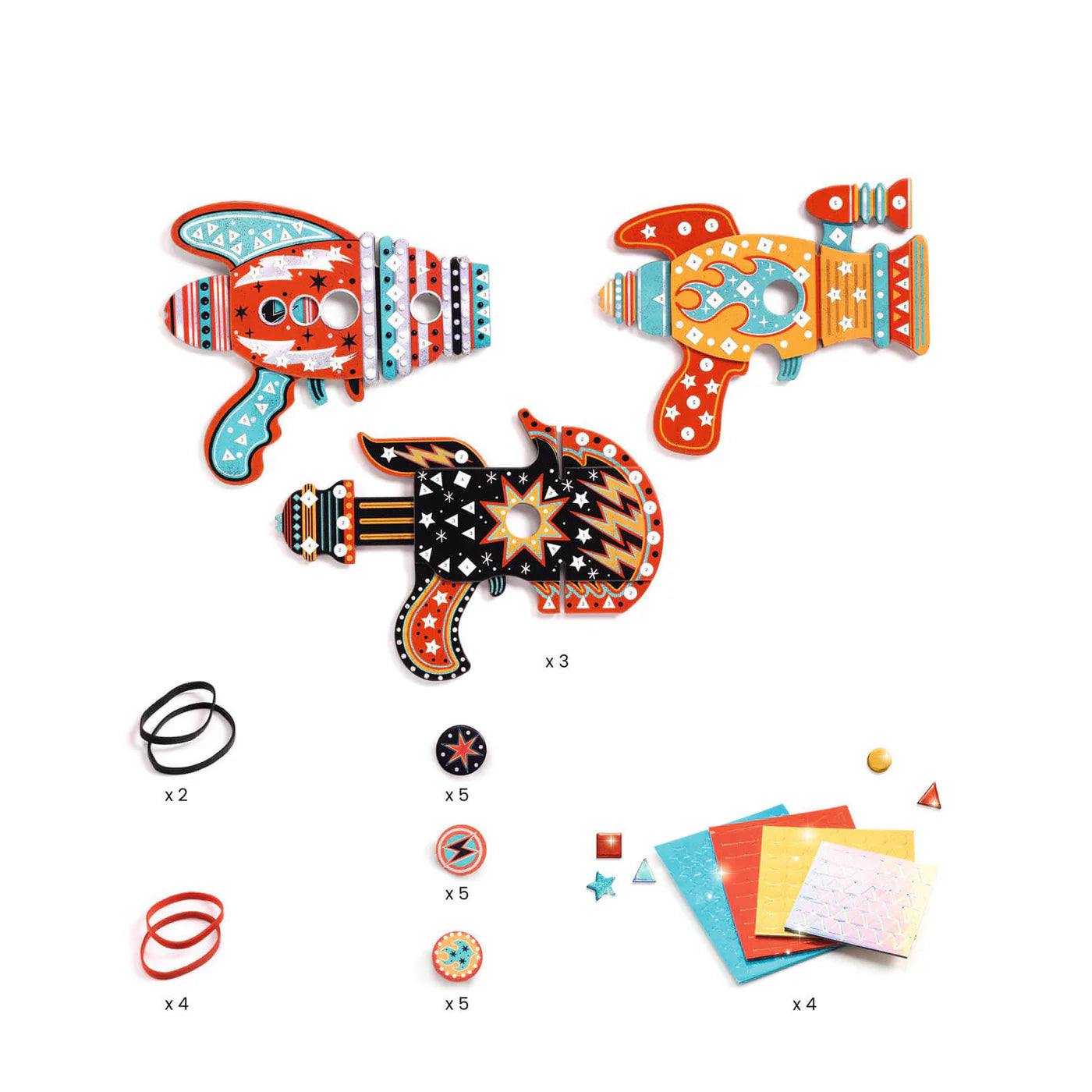 Do It Yourself - 3 mozaïek pistolen