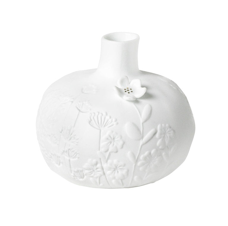 Picture story vase Flower garden