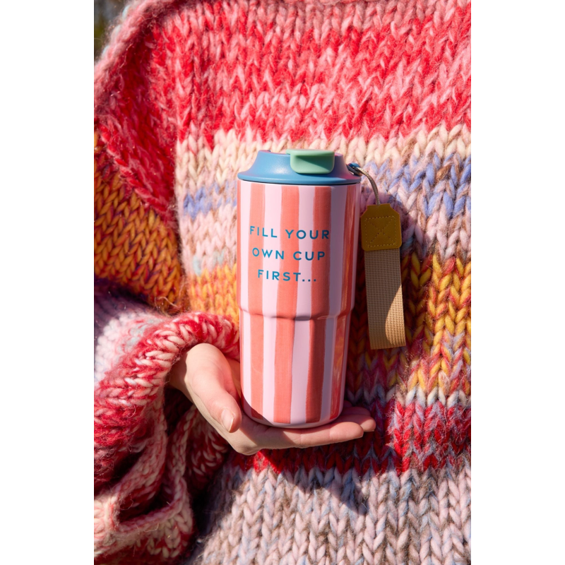 Stainless Steel Thermobeker Organic Stripes Rice