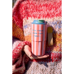 Stainless Steel Thermobeker Organic Stripes Rice