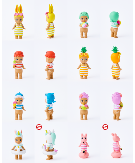 Sonny Angel Summer Vacation serie Sun-Kissed Style