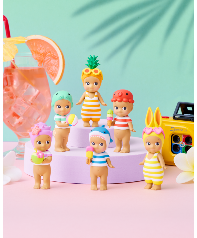 Sonny Angel Summer Vacation serie Sun-Kissed Style