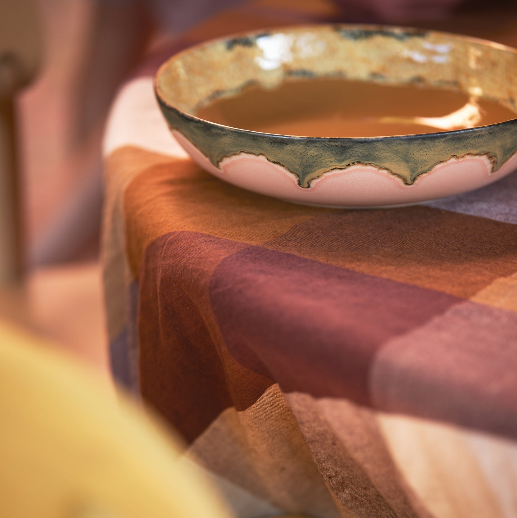 HK Living Salad bowl sunflower KST0042