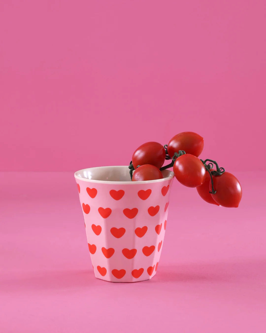 Rice melamine cup Sweet hearts