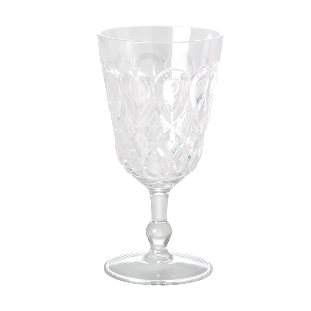 Wijnglas transparant Rice