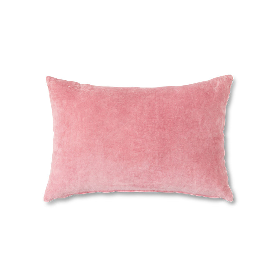Velvet cushion rose HK Living