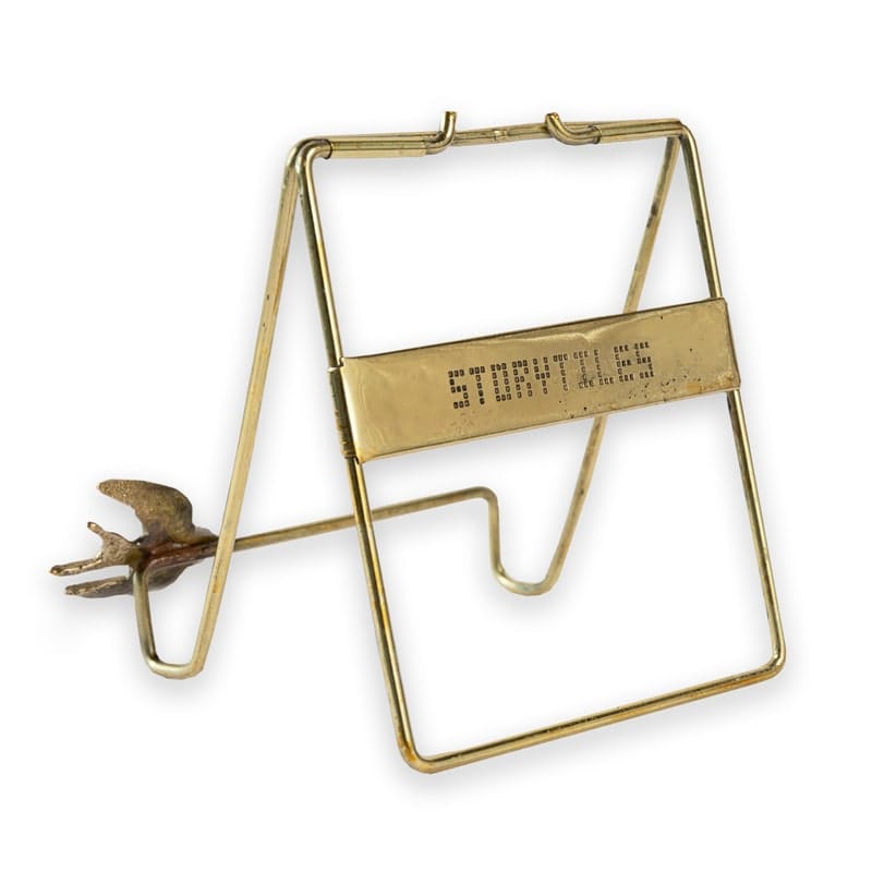 Storytile standaard goud vogeltje