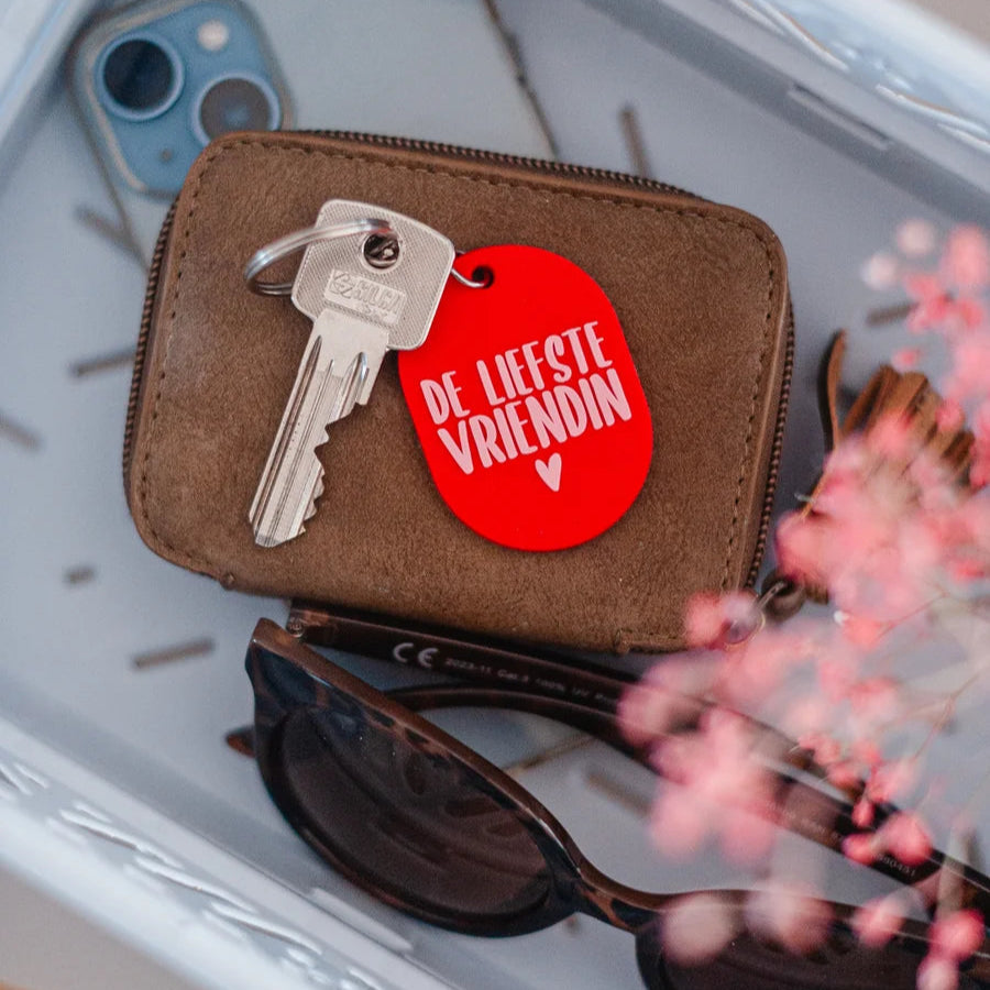 Sleutelhanger de liefste vriendin