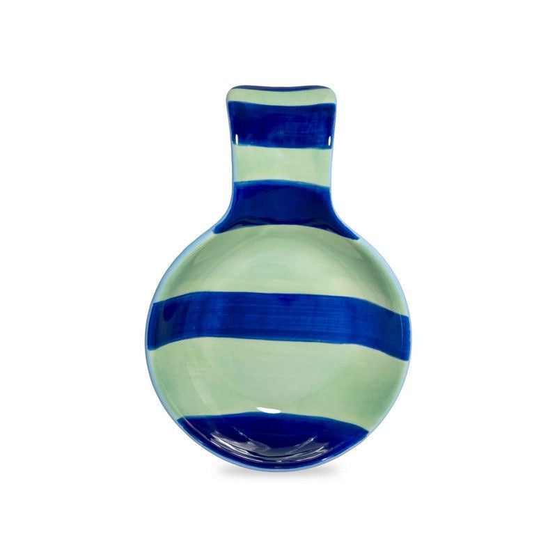 Stoneware Lepellegger groen/blauw