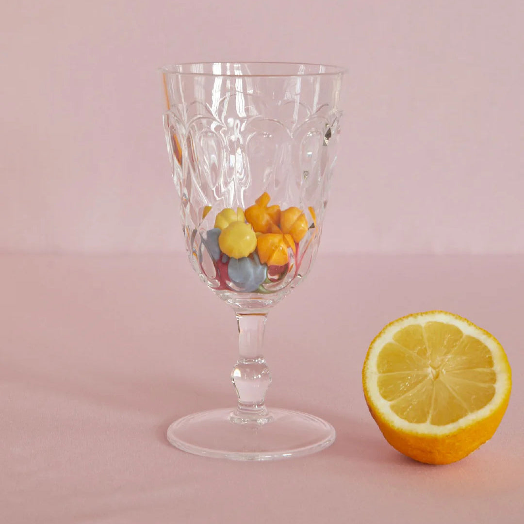 Wijnglas transparant Rice