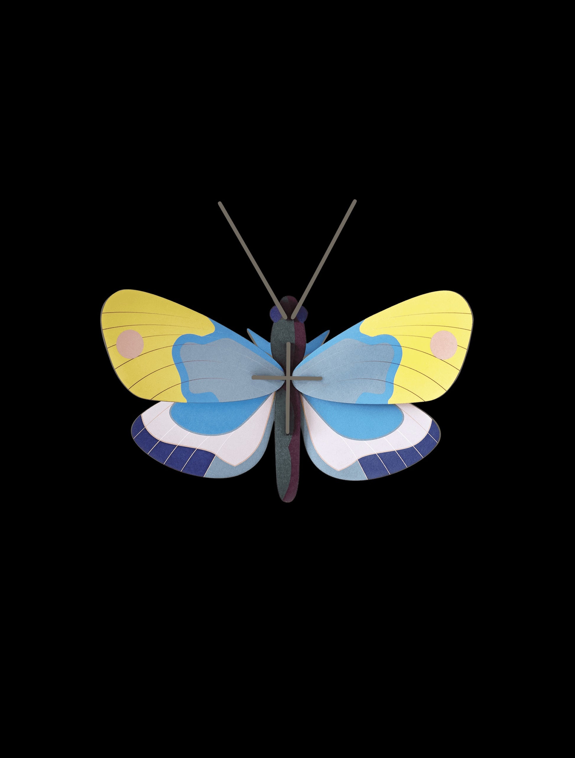 Yellow Monarch Butterfly